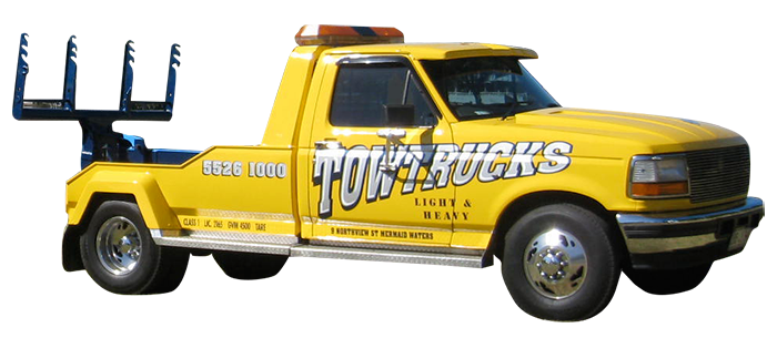 Yellow Tow Truck