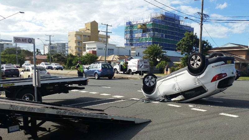 Gold Coast Light and Heavy Crash